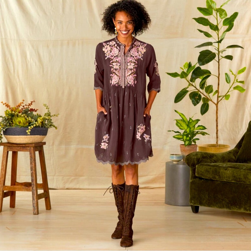 Johnny Was Triana Tunic BoHo dress. New with tags.